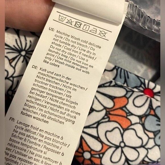 NWT Cupshe Floral Paisley Spaghetti Criss Cross Strap, Mini Sundress - Size XL - Picture 15 of 16